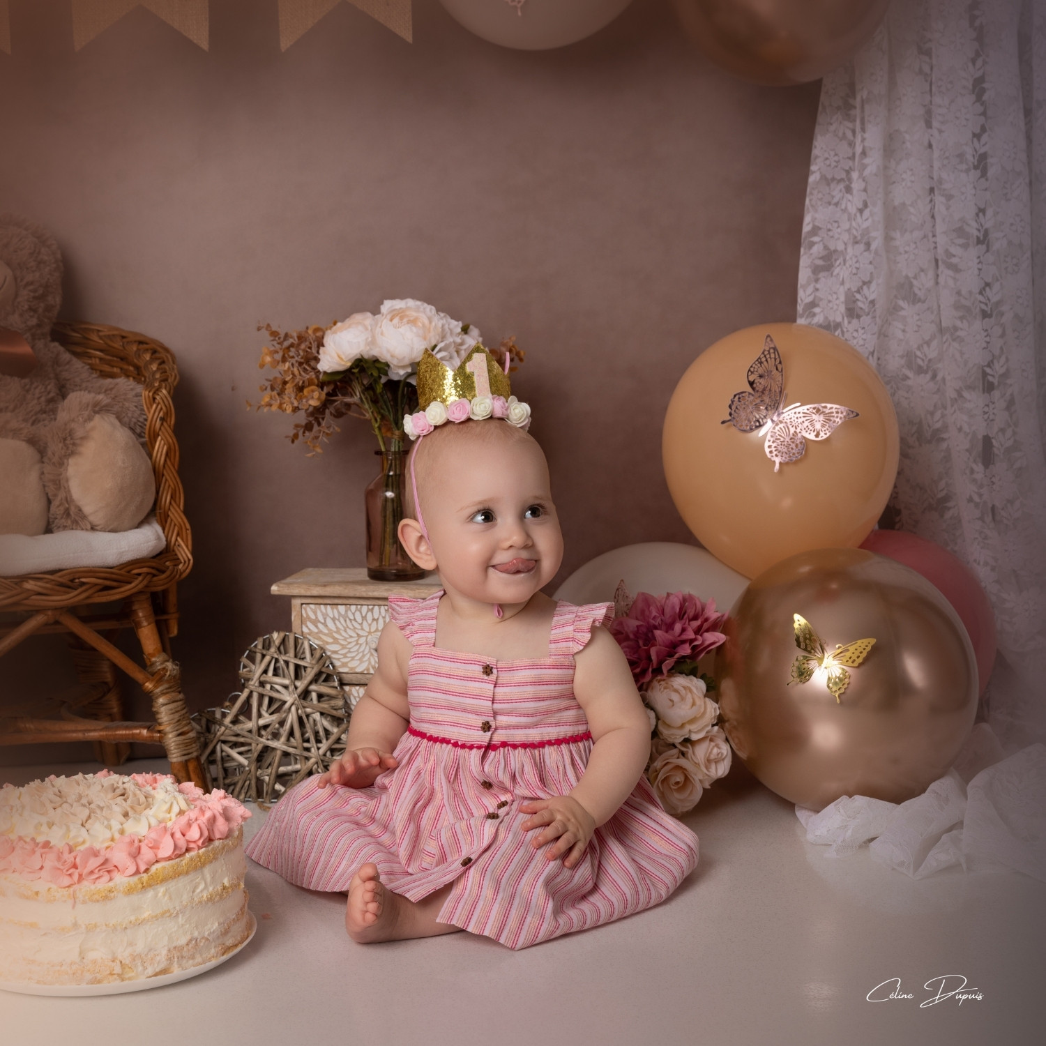 smash the cake Séance bambin, smash the cake, pose nuance, photographe Nîmes