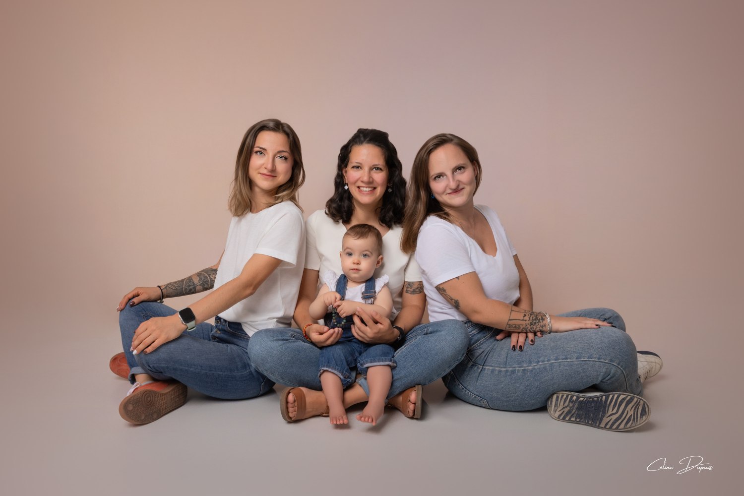portrait de famille Séance photo famille, photographe Bambin et famille Nîmes
