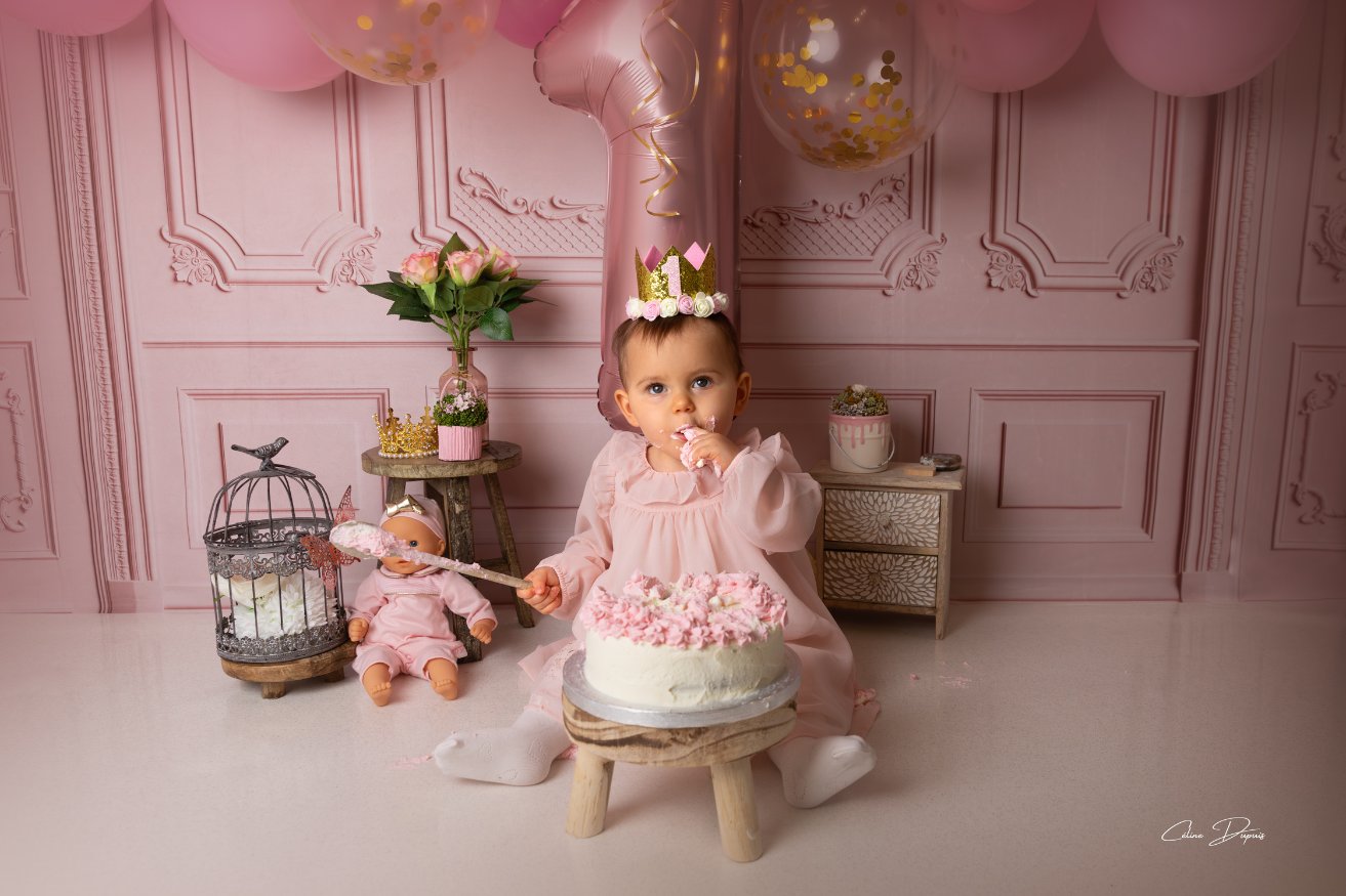 smash the cake Séance bambin, smash the cake, pose nuance, photographe Nîmes