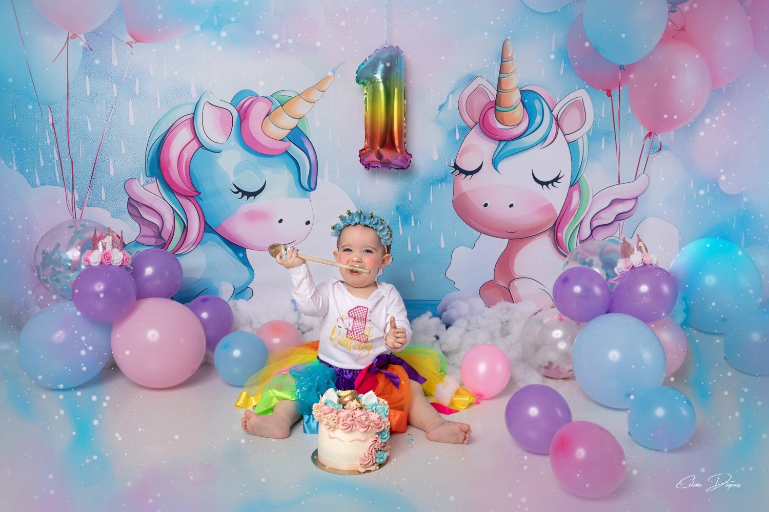 smash the cake Séance bambin, smash the cake, pose nuance, photographe Nîmes