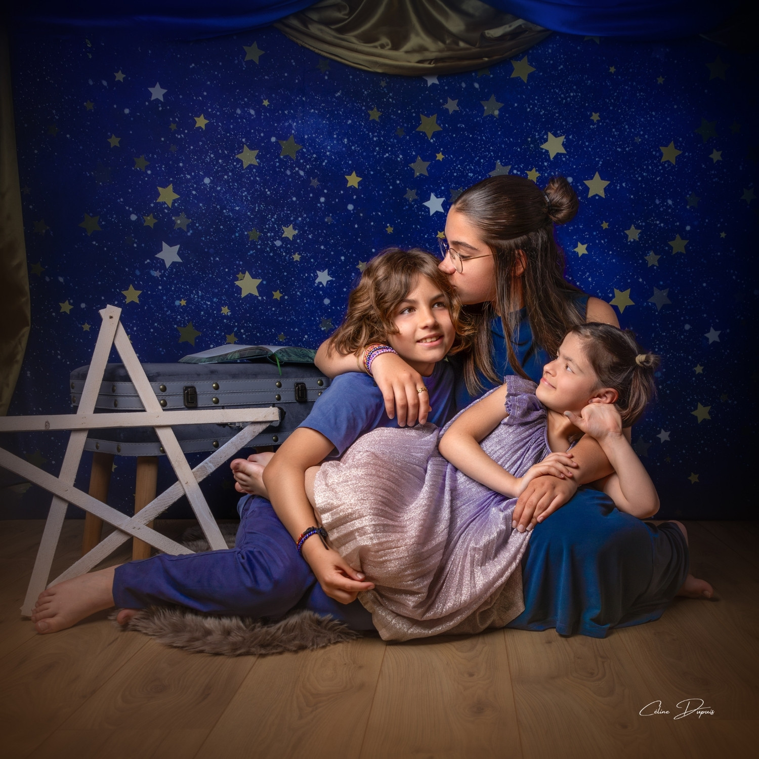 Fratrie Séance photo famille, photographe Bambin et famille Nîmes